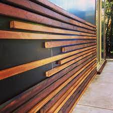 Exterior Wall Cladding Timber Feature