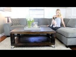 Rustic Coffee Table Easy Diy Project