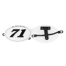 motorcycle number plate side panels 71