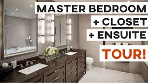 master bedroom closet ensuite tour