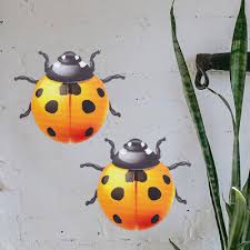 Metal Ladybug Wall Decor