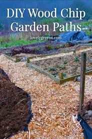 Wood Garden Paths