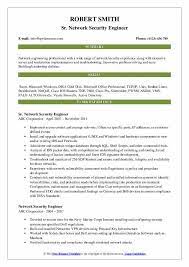 Network Security Engineer Resume