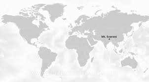 Image result for 1924 map of tibet with Mount Everest