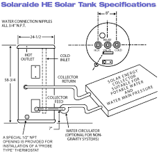 solar water heater tank solaraide he