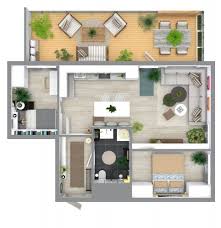 2 Bedroom House Plan Examples gambar png