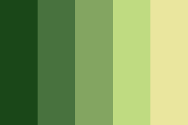green to yellow color palette