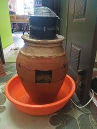 natural mud pot air cooler for home