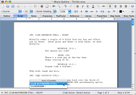 way to write a screenplay Split Screen Mode