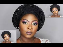 nigerian party guest owambe makeup