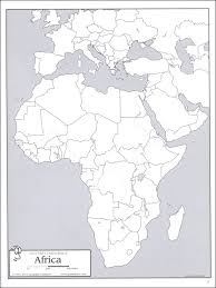 Map of africa unlabeled amsterdamcg. Uncle Josh S Outline Map Book Geography Matters 9781628630008