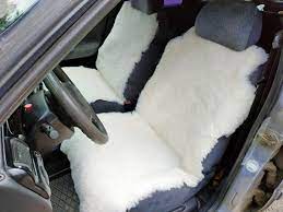 Pair Car Seat Cover For Car White