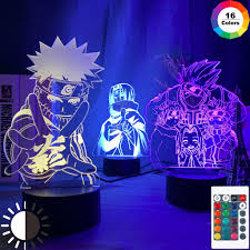 For any occasion lit by hidden led's and never overheated, this lamp will brighten any space and it is the perfect home decor piece and an excellent gift idea for any occasion. Buy Anime Naruto Uzumaki Led Night Light Team 7 Sasuke Kakashi Hatake Kids Bedroom Nightlight 3d Lamp Child Xmas Gift At Affordable Prices Free Shipping Real Reviews With Photos Joom
