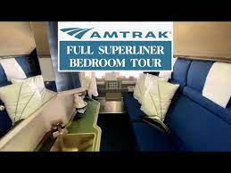 full amtrak superliner bedroom tour