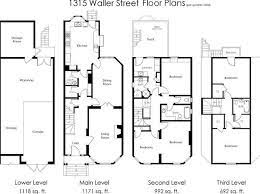 Floor Plans San Francisco Victorian Houses