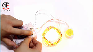 3aa Battery Operated Led Fairy String Lights Timer Try Me Function Holiday Crafts Decoration