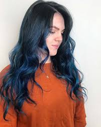 Shop for ombre hair dye kit online at target. 43 Beautiful Blue Black Hair Color Ideas To Copy Asap Stayglam