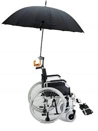 dry go wheelchair umbrella holder