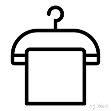 Clothes On Hanger Icon Outline Clothes