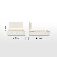 estate king size bed base with