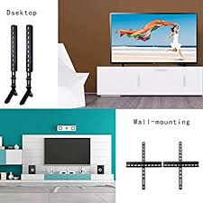 Shop for samsung 40 inch tv online at target. Drsn Drsn Tv Stand Mount Legs Tv Base Pedestal Feet Flat Tv Wall Mount 2 In 1 Vesa Within 800 500mm For 30 65 Inch Tv Vizio Samsung Lg Tcl Sony Televisions Etc Black Buy