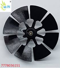 plastic black anemometer fan for