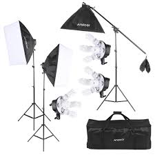 2020 Photo Studio Lighting Kit Photography Video Softbox Equipment 15 45w Bulb Light Stand Cantilever Stick Carrying Bag Etc From Goodgo 460 91 Dhgate Com
