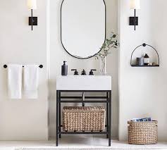 See more ideas about pottery barn bathroom, barn bathroom, bathroom decor. 25 Best Black Bathroom Vanities In Every Design Style And Trend Candie Anderson