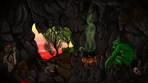 Either of the cave goblins in lumbridge swamp caves. The Goblins Cave Amateurart