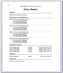 Jobscan's free microsoft word compatible resume templates feature sleek, minimalist designs and are formatted for the applicant tracking systems that. Free Printable Resume Template Blank Vincegray2014
