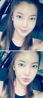 ns yoon ji reveals her no makeup photo