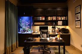 Vertical Office Aquarium - Traditional - Home Office - Dallas - by The Fish  Gallery | Houzz gambar png