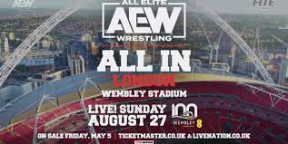 aew all in london at wembley stadium