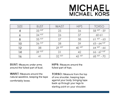All Inclusive Michael Kors Menjacket Size Chart 2019