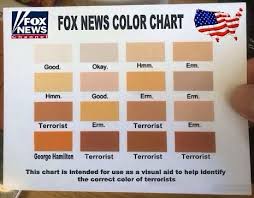 The Fox News Color Chart Apparently Dangerous Minds