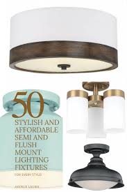 50 Affordable Semi Flush And Flush Mount Lighting Fixtures Avenue Laurel
