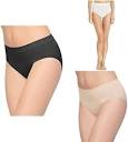 Wacoal womens B-smooth Panty briefs underwear, Black/White ...