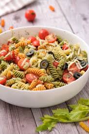 tri color italian pasta salad easy