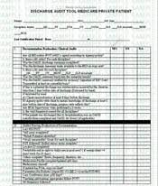 Discharge Audit Tool For Medicare Private Pay Home Health