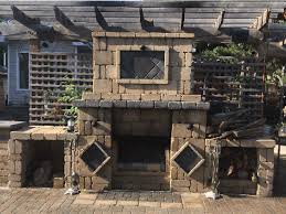 Outdoor Fireplaces Dms Landscaping