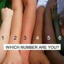 لون البشرة درجات كيف أعرف