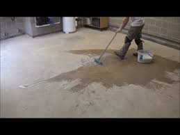 seal a concrete garage floor with pva