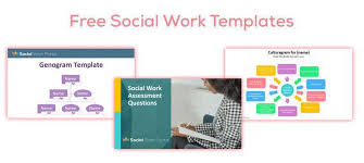 templates for social workers
