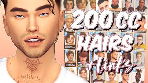 the sims 4 male hair collection