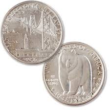 1936 S San Francisco Oakland Bay Bridge Silver Half Dollar