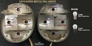 1974 sb tail light bulbs placement