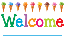 Ice Cream Cones Welcome Sign – educatorthemes.com