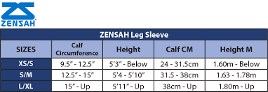 Zensah Unisex Leg Sleeves Compression Sleeves Medical