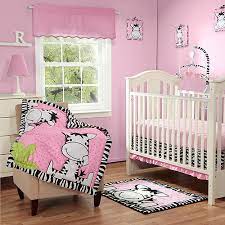 Baby Boom I Luv Zebra 3pc Crib Bedding