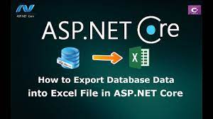 how to export database data to excel